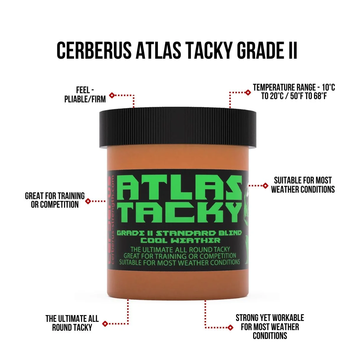 Atlas Tacky Grade II - Standard Blend - Cool Weather - Image 6