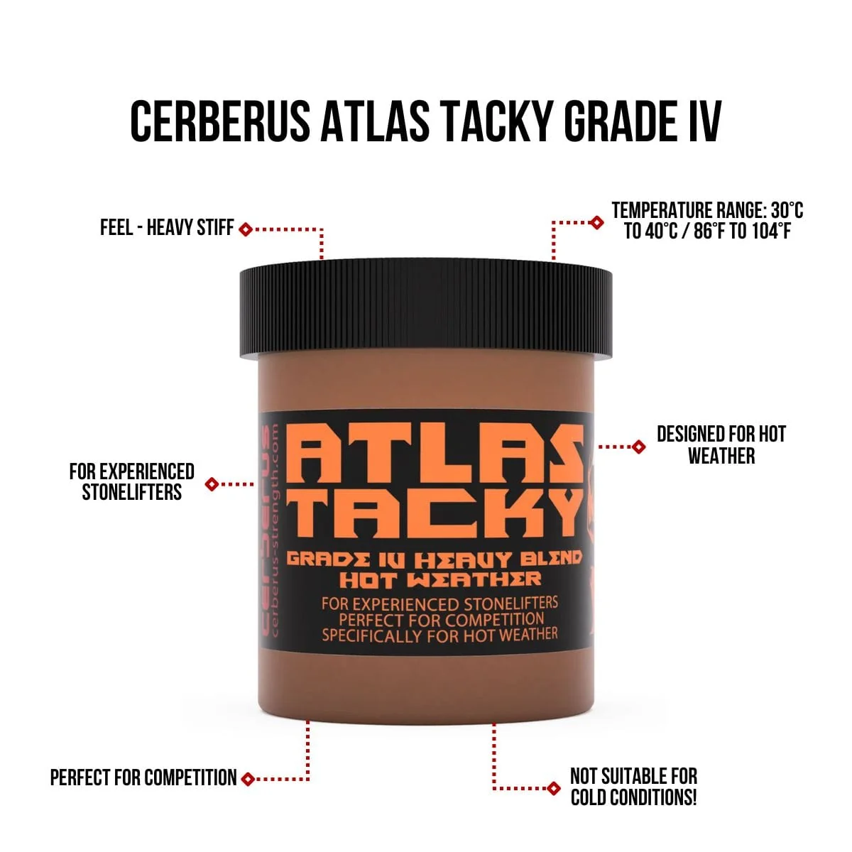 Atlas Tacky Grade IV - Heavy Blend - Hot Weather - Image 6