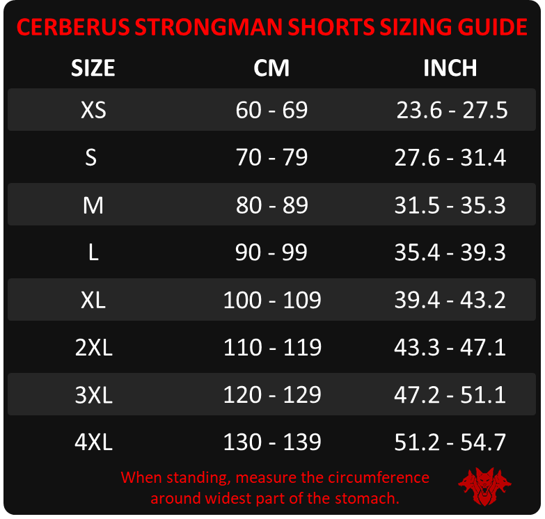 Strongman Shorts Red (2.5mm Neoprene) - Image 4