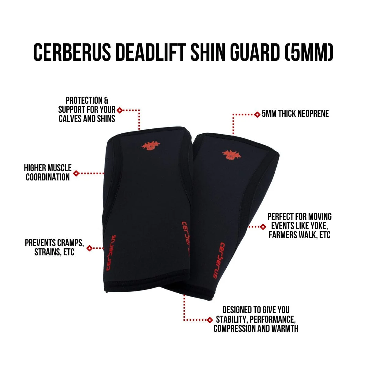 Deadlift Shin Guards (5mm) - Image 3