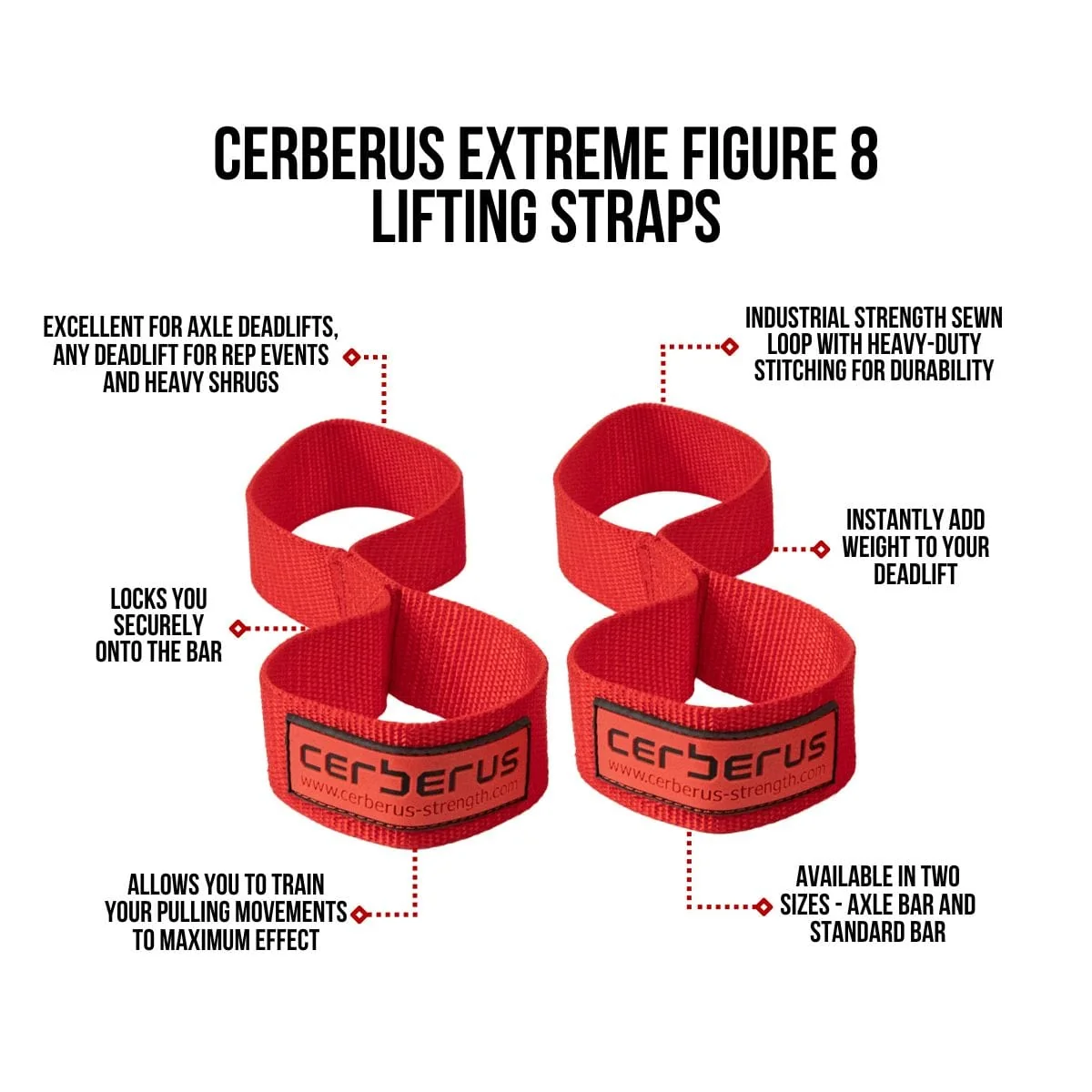 Extreme Figure 8 Lifting Straps - Image 9