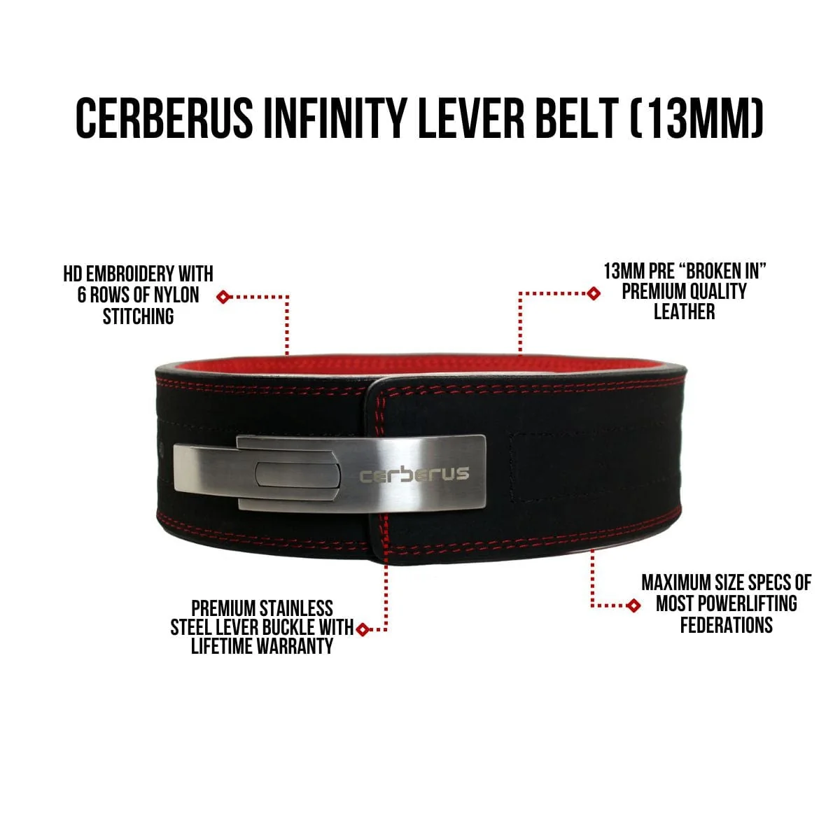 Infinity Lever Belt (13mm) - Image 6